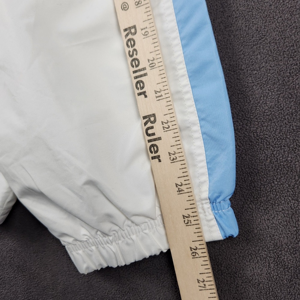 Vintage Steve‎ Barrys Athletic Dept Windbreaker Mens XXXL White Blue Zip Up - Picture 9 of 10